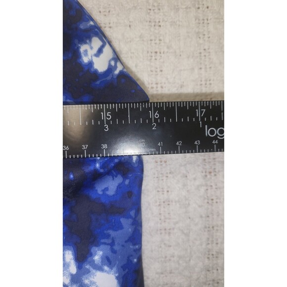 NAUTICA Competition Women's Sports Bra Crop Top Blue Logo Running Size Med - Picture 5 of 6